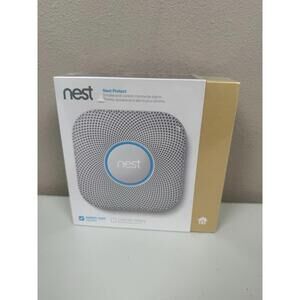 Google Nest Protect Carbon Monoxide Smoke Detector Alarm Wired S3003LWES SEALED